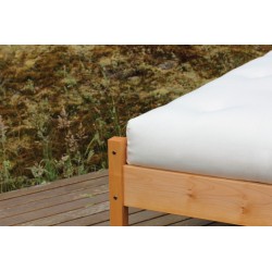 Cotton and latex foam mattress